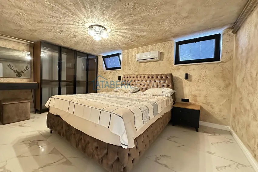 Purchase Luxury triplex villa with sea and fortress views in Alanya, Tepe district - suitable for obtaining citizenship 8 