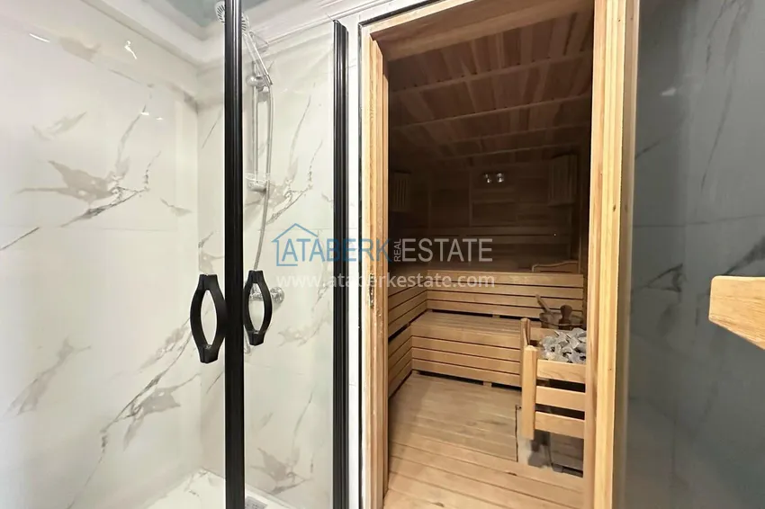 Purchase Luxury triplex villa with sea and fortress views in Alanya, Tepe district - suitable for obtaining citizenship 22 