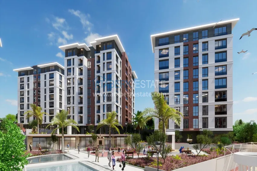 Family residential complex in Beylikduzu, Istanbul — apartments from the developer are suitable for citizenship 13