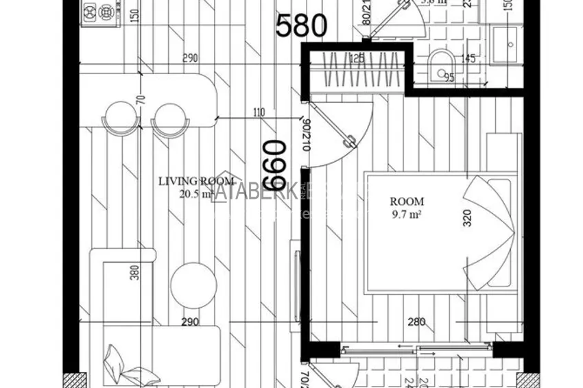 Buy cheap Primary property in Antalya, Altintash district - new apartment directly from the owner 1