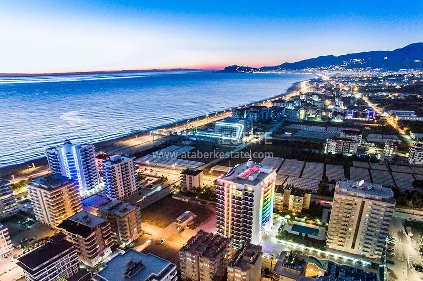 1+1 apartment with sea view in Mahmutlar — turnkey, 70 m², second coastline 1 