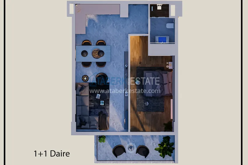 Kupuj taniej Apartamenty od dewelopera w Avsallar — korzystne warunki ratalne 3