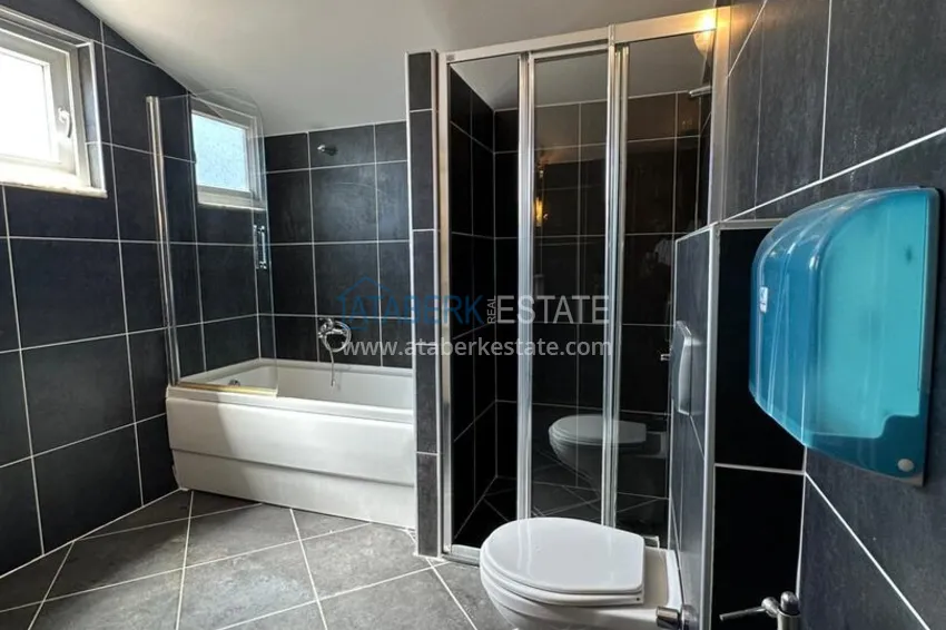 Purchase Penthouse - duplex 3+1 with separate kitchen and sea view in Alanya, Oba district 21 
