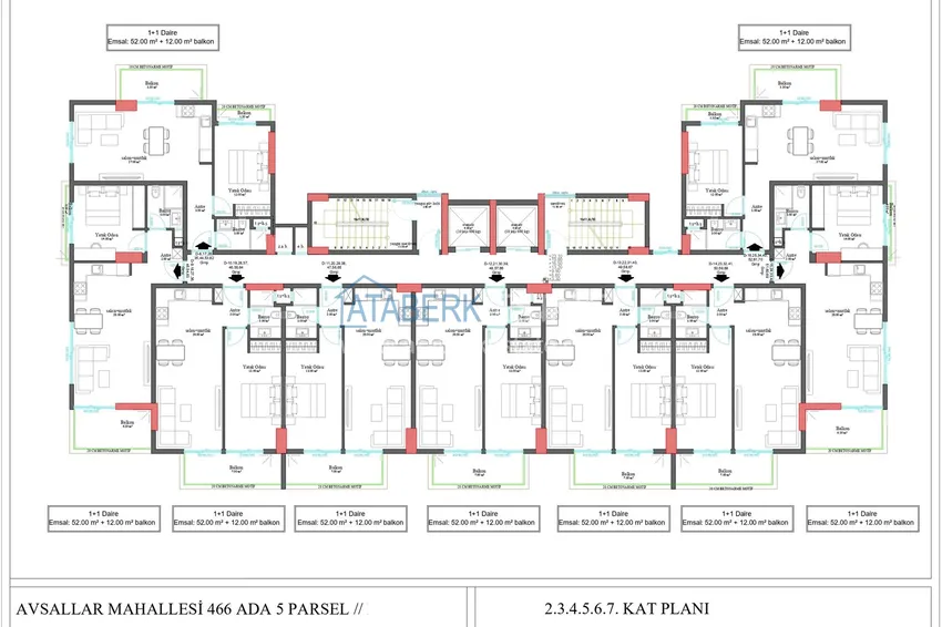 Kupuj taniej Apartamenty od dewelopera w Avsallar — korzystne warunki ratalne 13