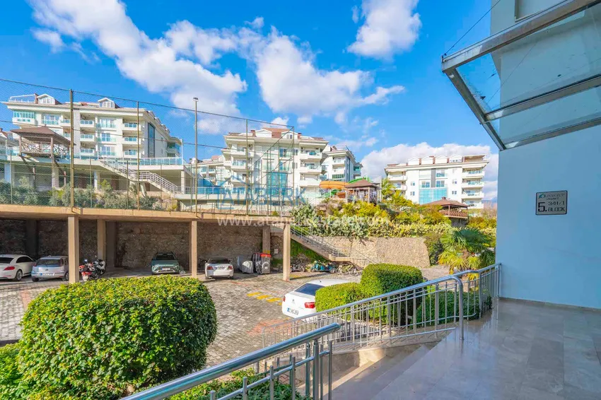 1+1 apartment for a residence permit in Alanya, Oba district - turnkey and mountain views 26 