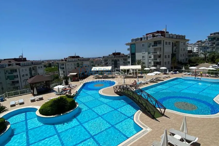 1+1 apartment for a residence permit in Alanya, Oba district - turnkey and mountain views 5 