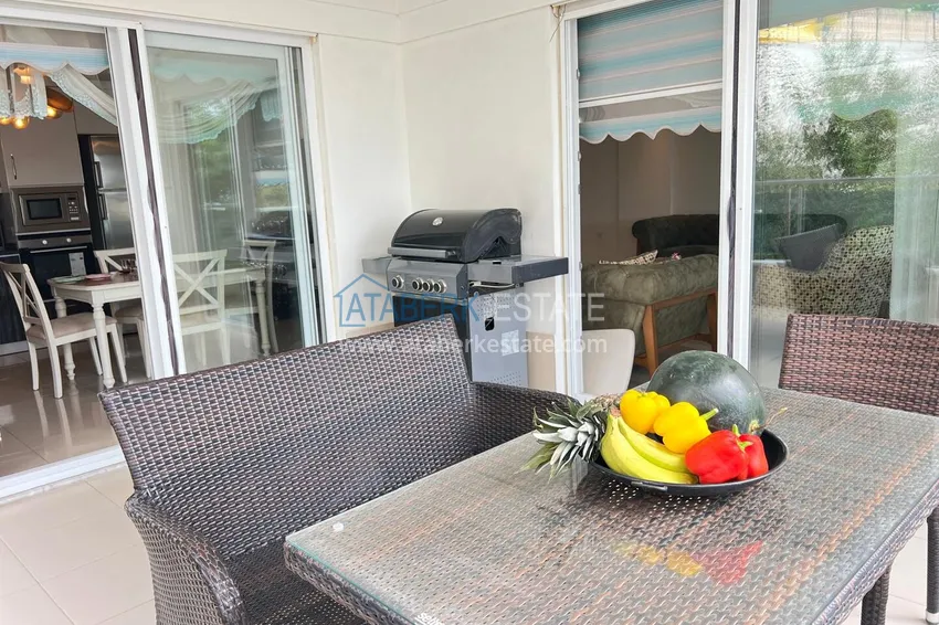 Purchase 4+1 duplex with garden in Kargicak — furnished, in a luxury complex 15 