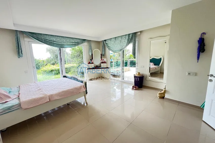 Purchase 4+1 duplex with garden in Kargicak — furnished, in a luxury complex 23 