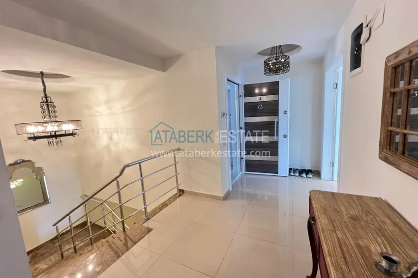 Purchase 4+1 duplex with garden in Kargicak — furnished, in a luxury complex 3 