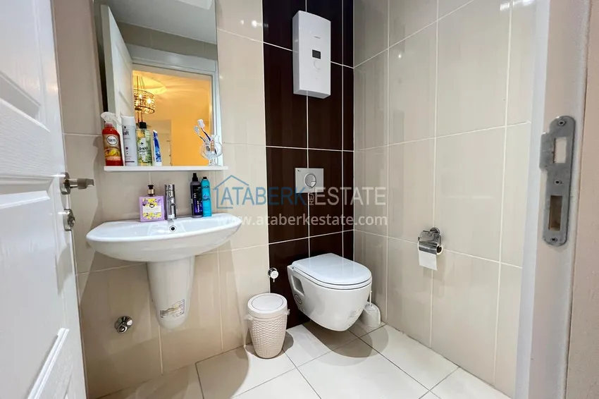 Purchase 4+1 duplex with garden in Kargicak — furnished, in a luxury complex 6 