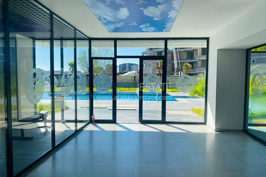 1+1 furnished apartment in Alanya, Avsallar district with short-term rental permit 20