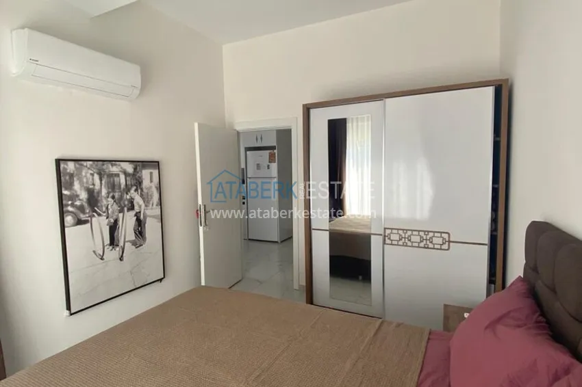 Purchase 1+1 furnished apartment in Alanya, Avsallar district with short-term rental permit 9