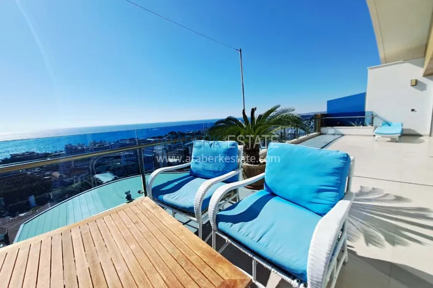 Purchase Spacious 3+2 duplex with amazing views, Konakli district — Alanya 27