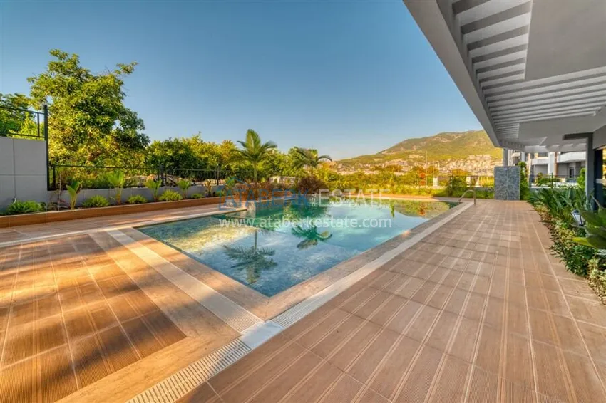 1+1 apartment in Alanya, Oba district — with a short-term rental permit 7 