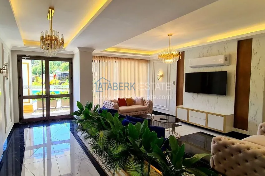 New 1+1 apartment with a fine finish in Oba — Alanya 16
