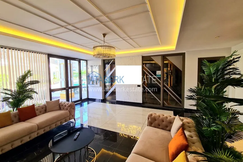 New 1+1 apartment with a fine finish in Oba — Alanya 18