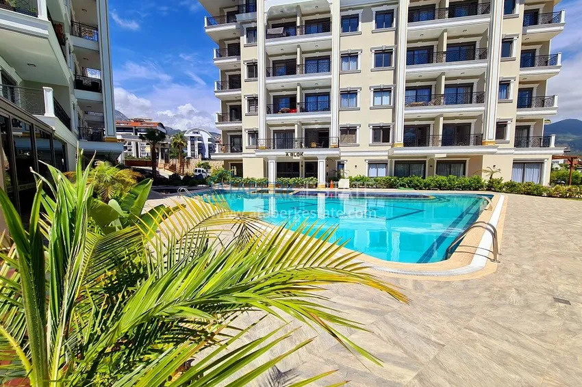 New 1+1 apartment with a fine finish in Oba — Alanya 1