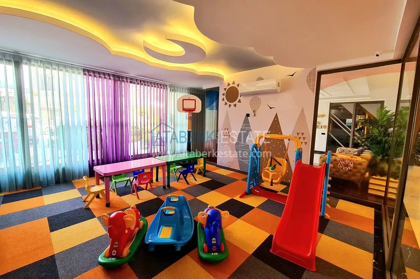 New 1+1 apartment with a fine finish in Oba — Alanya 22