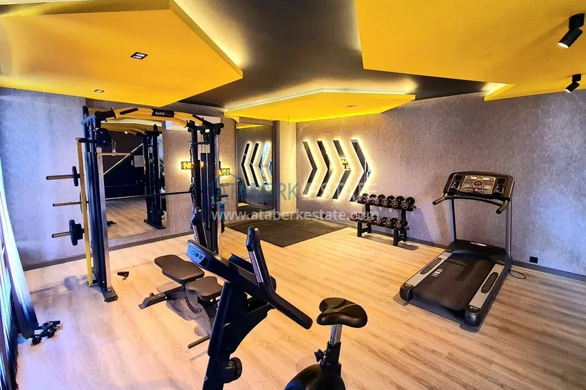New 1+1 apartment with a fine finish in Oba — Alanya 23