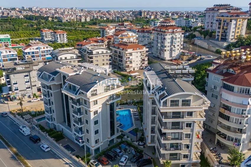 New 1+1 apartment with a fine finish in Oba — Alanya 3