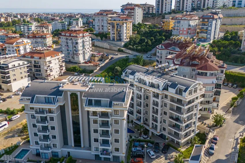 New 1+1 apartment with a fine finish in Oba — Alanya 4