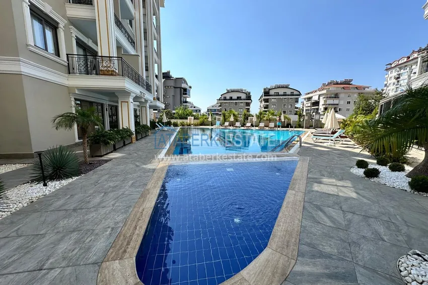 New 1+1 apartment with a fine finish in Oba — Alanya 8