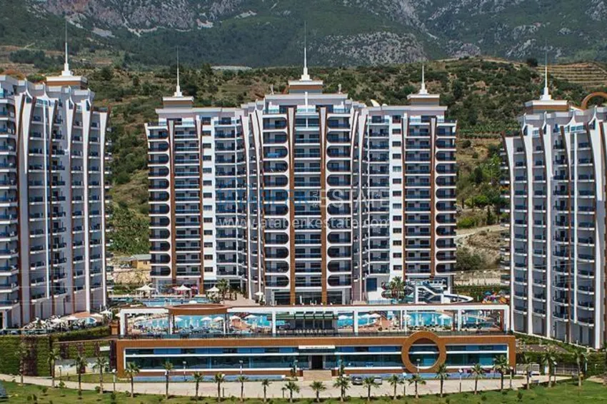 Apartment 1+1 76 m2 with panoramic views of the sea and the fortress of Alanya — from the owner 1 