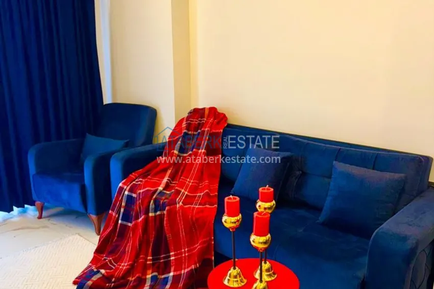 Purchase 1+1 apartment in Avsallar — furnished and well located near Incekum beach 11