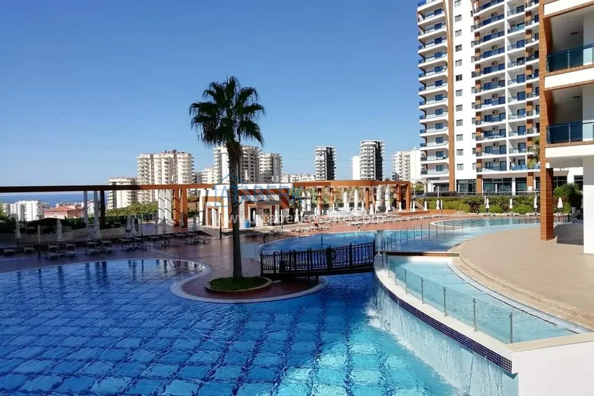 Apartment 1+1 76 m2 with panoramic views of the sea and the fortress of Alanya — from the owner 5 