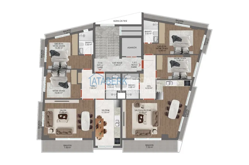 Buy cheap New residential project in the center of Alanya — spacious apartments directly from the developer 1 