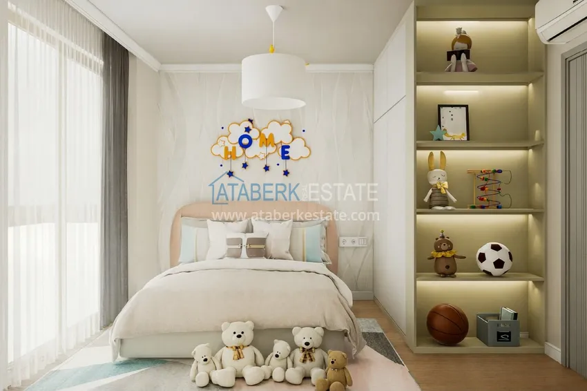 Purchase New residential project in the center of Alanya — spacious apartments directly from the developer 5 