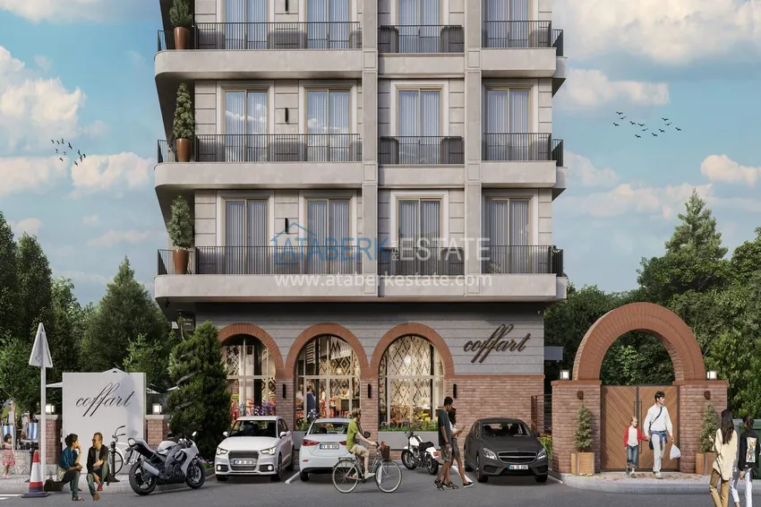 New residential project in the center of Alanya — spacious apartments directly from the developer 7 