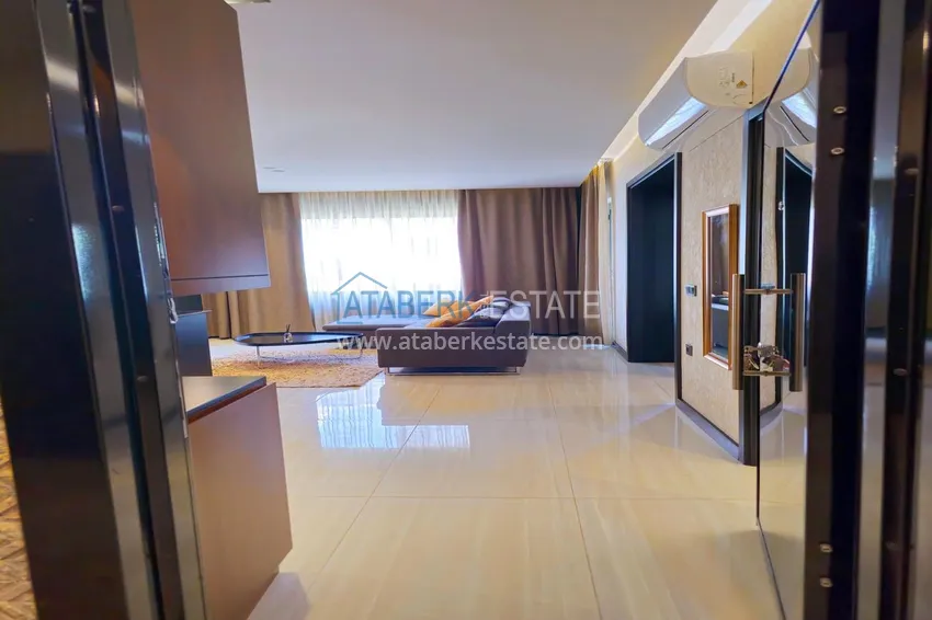 Purchase Furnished 1+1 apartment in Mahmutlar — 150 m from the sea, Barbarossa Avenue 1