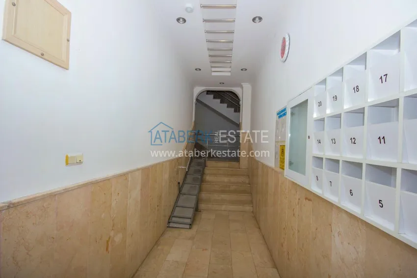 2+1 apartment in Alanya, Oba — furnished, with a large glazed balcony and a convenient location 16 