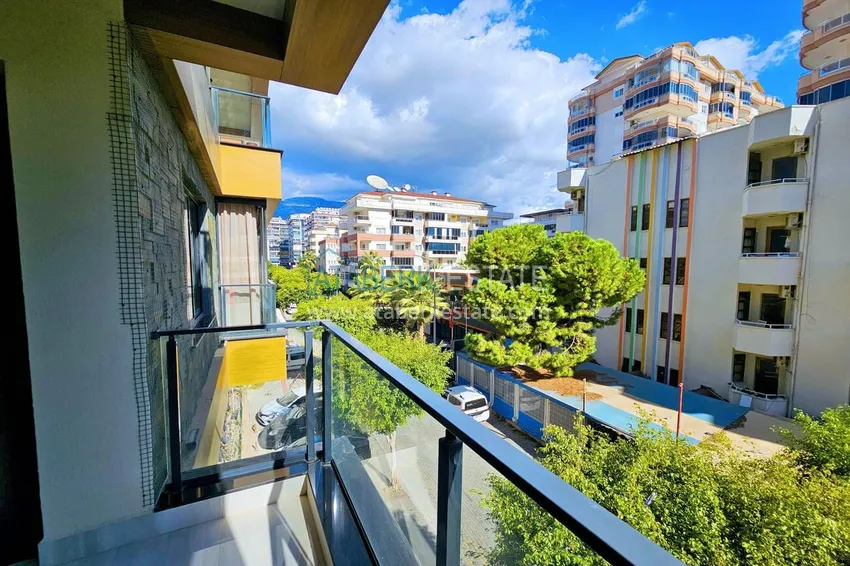 Purchase Furnished 1+1 apartment in Mahmutlar — 150 m from the sea, Barbarossa Avenue 17