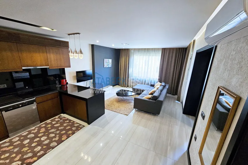 Purchase Furnished 1+1 apartment in Mahmutlar — 150 m from the sea, Barbarossa Avenue 5