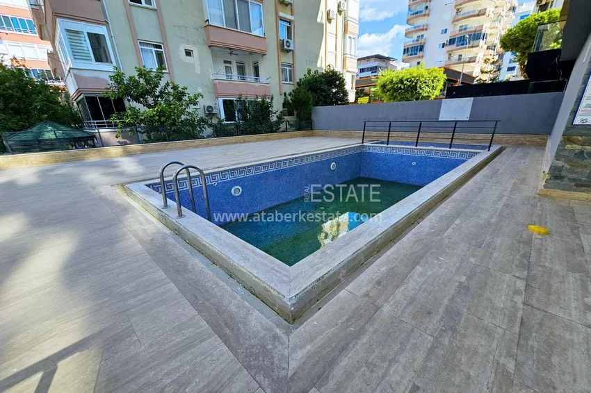 Furnished 1+1 apartment in Mahmutlar — 150 m from the sea, Barbarossa Avenue 5