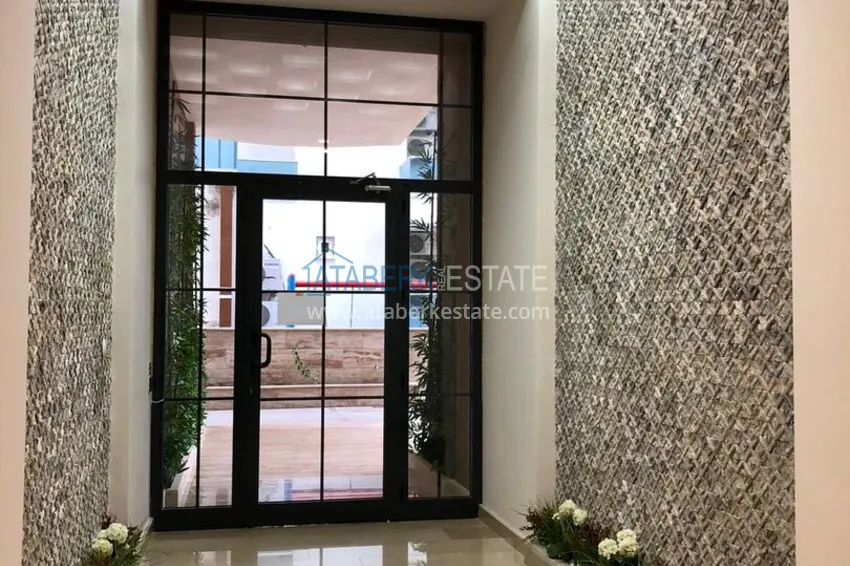 Furnished 1+1 apartment in Mahmutlar — 150 m from the sea, Barbarossa Avenue 8
