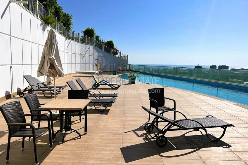 2+1 apartment with panoramic views of the sea and nature in Mahmutlar — in a premium complex 10