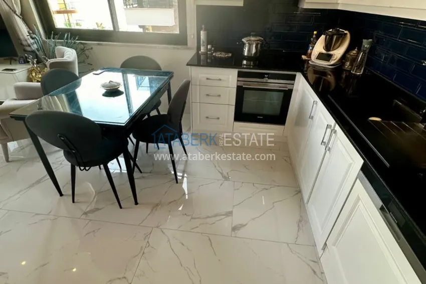 Purchase 2+1 apartment in Alanya, Oba with sea view — first line, citizenship 11