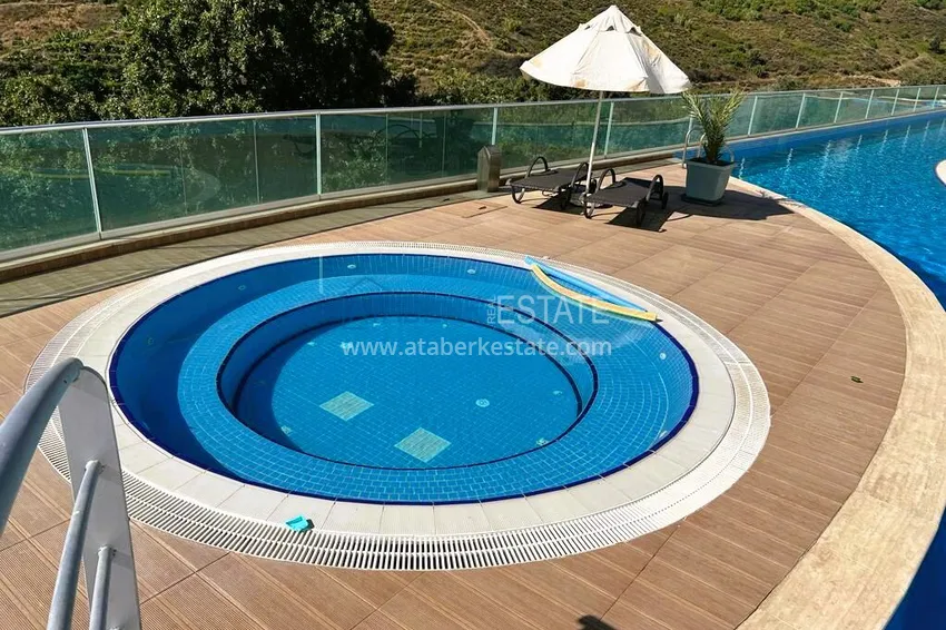 2+1 apartment with panoramic views of the sea and nature in Mahmutlar — in a premium complex 11