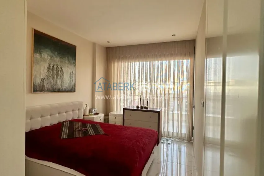 Purchase 2+1 apartment in Alanya, Oba with sea view — first line, citizenship 13
