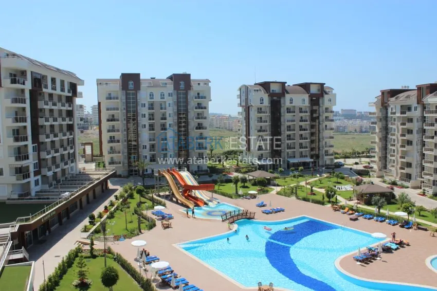 Apartment 1+1 70 m2 in Avsallar — furnished option in a modern complex by the sea 12 