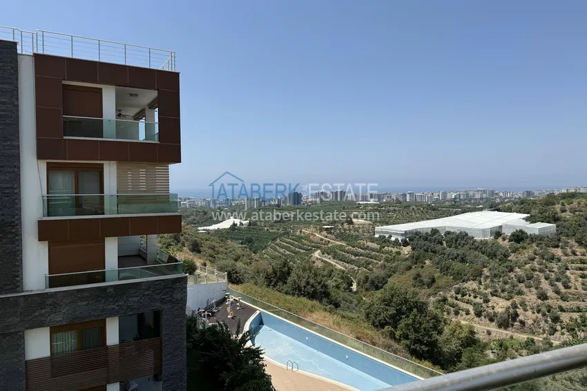 Purchase 2+1 apartment with panoramic views of the sea and nature in Mahmutlar — in a premium complex 12