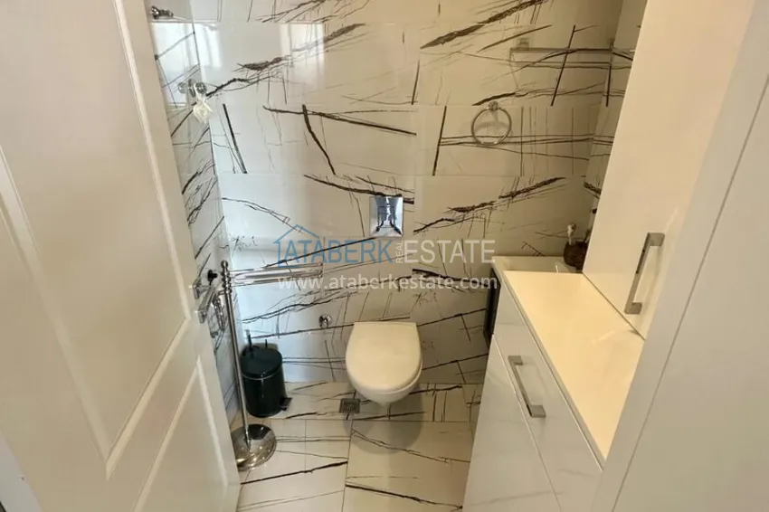 Purchase 2+1 apartment in Alanya, Oba with sea view — first line, citizenship 15