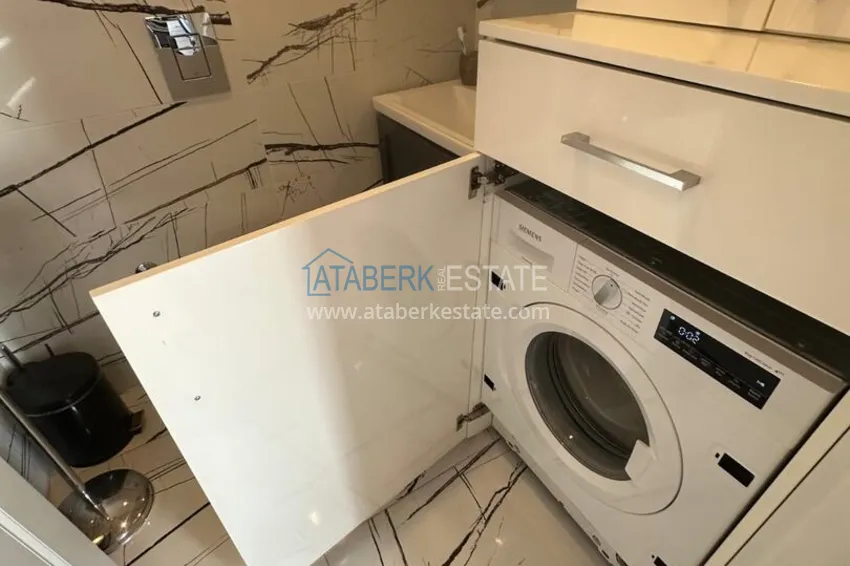 Purchase 2+1 apartment in Alanya, Oba with sea view — first line, citizenship 16