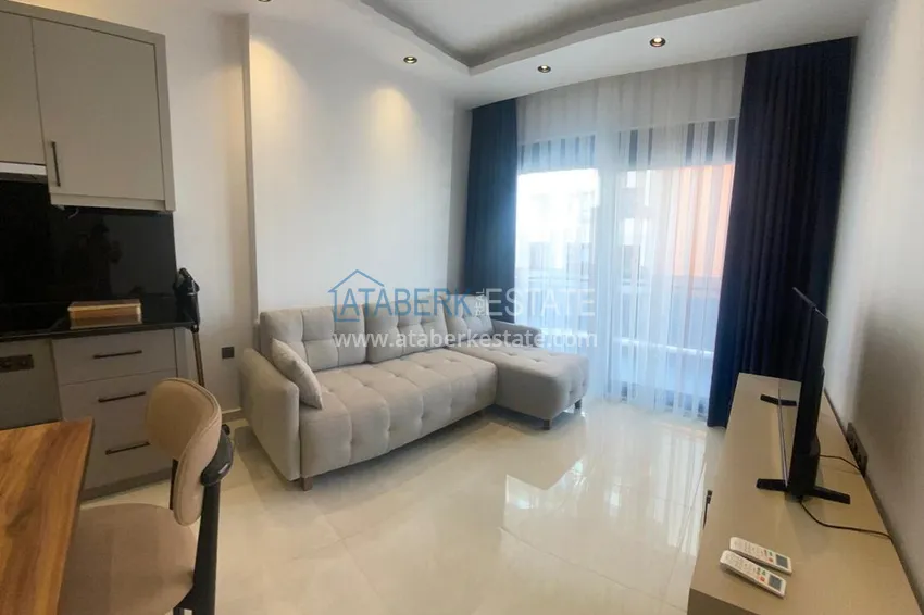Purchase 1+1 apartments for rent in Mahmutlar — only 600 m from the sea, fully furnished No. 39 1