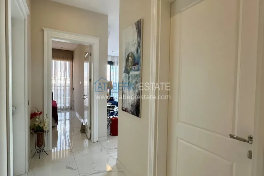 Purchase 2+1 apartment in Alanya, Oba with sea view — first line, citizenship 2