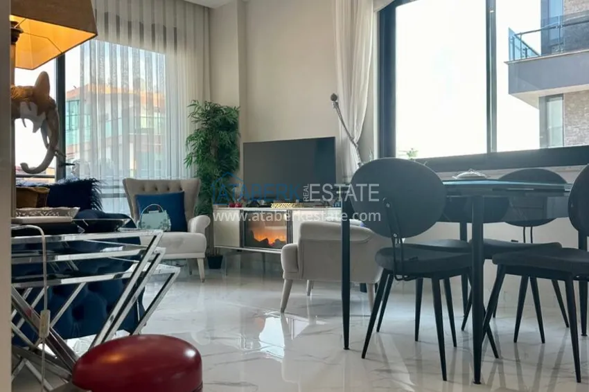Purchase 2+1 apartment in Alanya, Oba with sea view — first line, citizenship 8