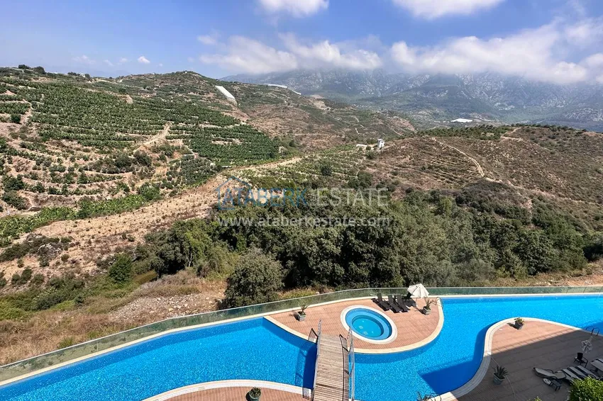 2+1 apartment with panoramic views of the sea and nature in Mahmutlar — in a premium complex 9